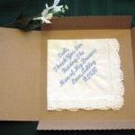 Personalized Wedding Hankerchief For Stepmother Or..