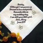 Personalized Wedding Gift For Dad With Clovers..