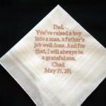 Personalized Wedding Gift-wedding Handkerchief..