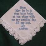 Personalized Wedding Gift - Wedding Handkerchiefs..