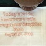 Father Of The Bride Hanky Style Number With Gift..