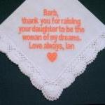 Personalized Wedding Gift - Wedding Handkerchief..