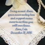 Wedding Hanky For Stepmother Ot Other Special..