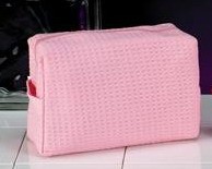 Personalized Wedding Gift -waffel Weave Cosmetic Bag